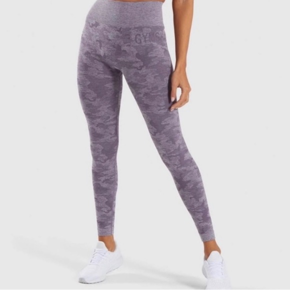 GymShark🦈Adapt Camo Seamless Leggings - Picture 1 of 5